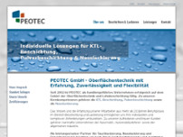 Peotec GmbH website screenshot