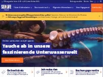Website Screenshot SEA LIFE Hannover