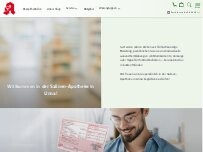 Website Screenshot Salinen-Apotheke