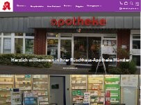 Website Screenshot Rüschhaus-Apotheke