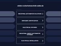 Website Screenshot Elektro- und Sicherheitstechnik Ingo Subke GmbH