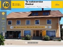 Website Screenshot Siegfried Decker | Kfz-Meisterbetrieb