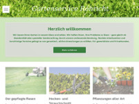 Gartenservice Röhricht website screenshot
