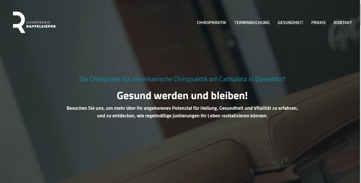 Bilder Chiropraktiker Düsseldorf | Chiropraxis Raffelsieper am Carlsplatz
