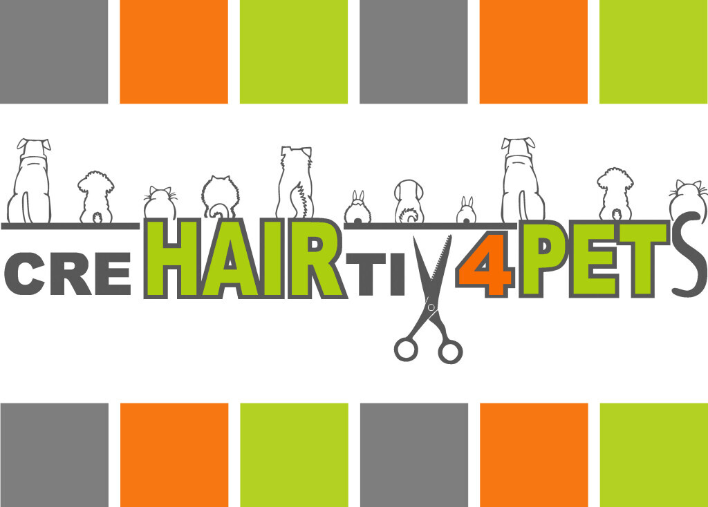 creHAIRtiv4PETS Tiersalon für alle Hunde, Katzen und Kleintiere Logo