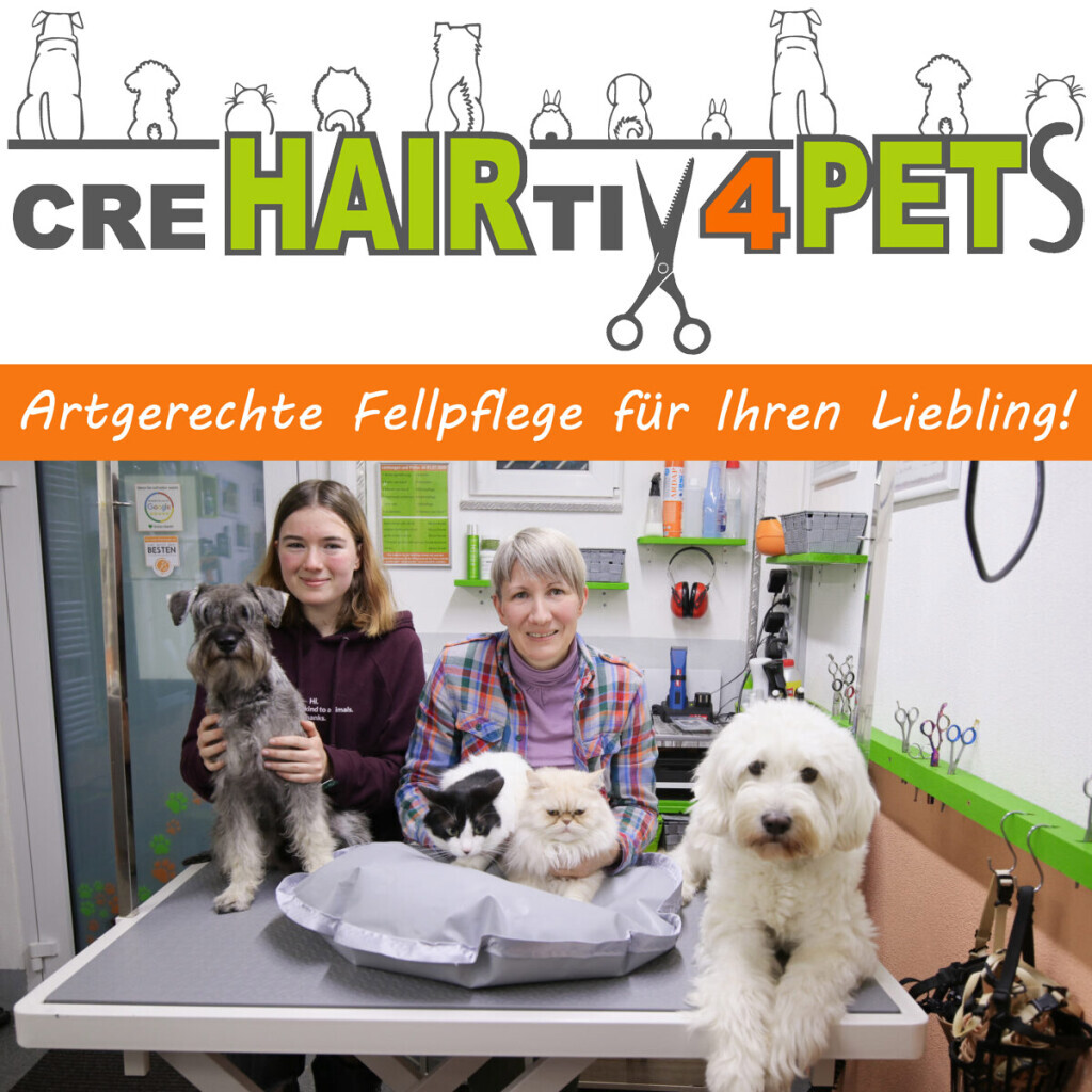 Bilder creHAIRtiv4PETS Tiersalon für alle Hunde, Katzen und Kleintiere