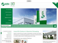 KfH Medizinisches Versorgungszentrum München website screenshot