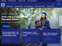 Website Screenshot Deutsche Bank SB-Stelle