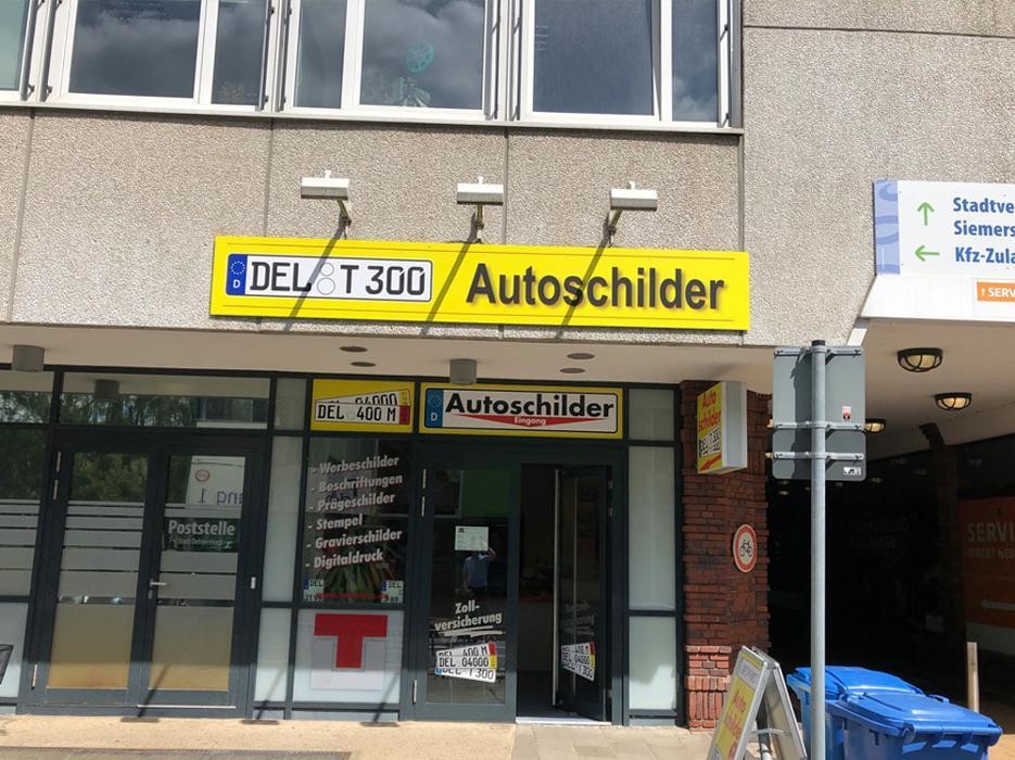 Bilder Autoschilder & Zulassungen Tönjes Delmenhorst