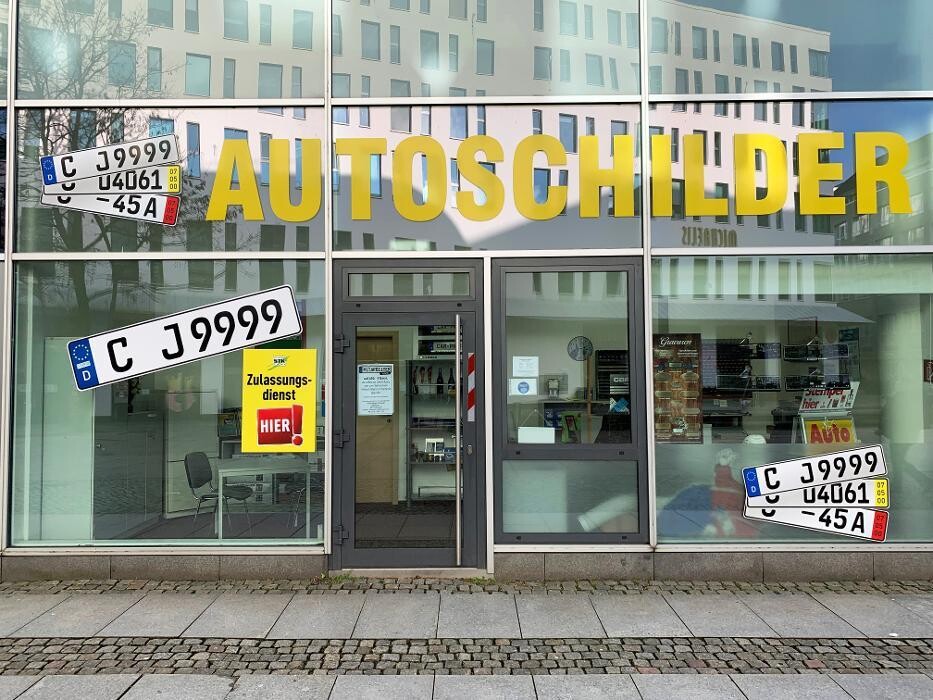 Bilder Autoschilder & Zulassungen STK Chemnitz