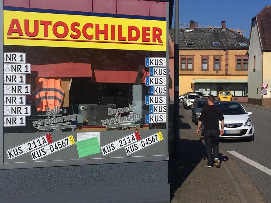 Bilder Autoschilder Tönjes Schönenberg-Kübelberg