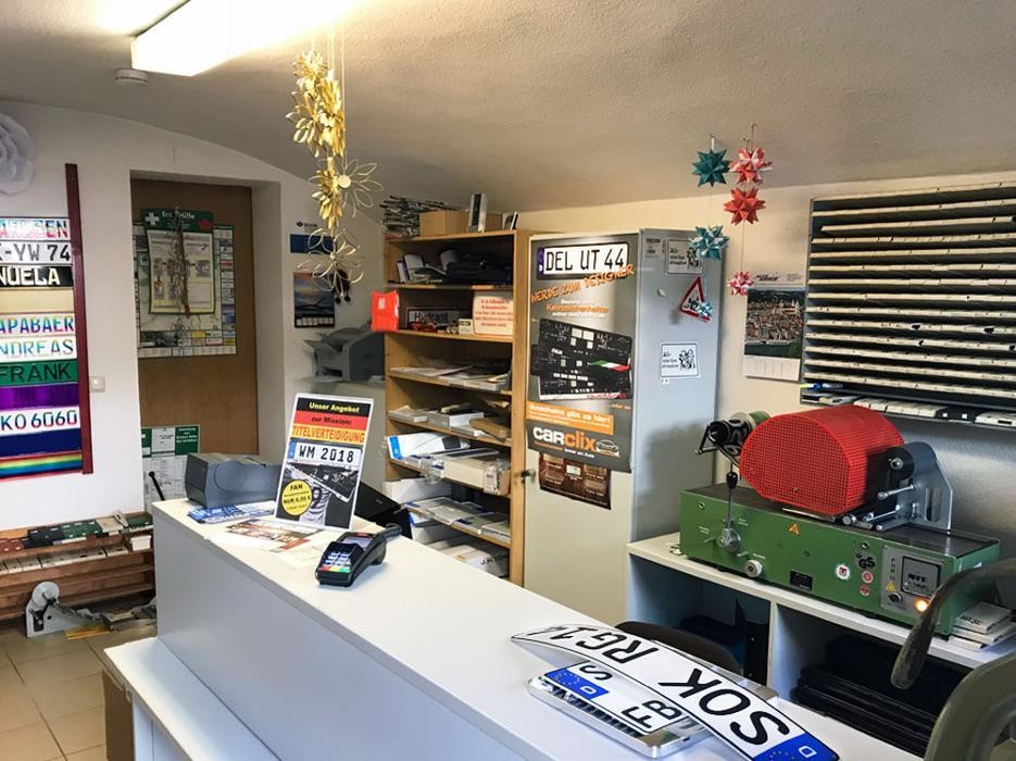 Bilder Autoschilder & Zulassungen ARS Pößneck