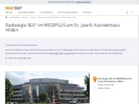 Website Screenshot Radiologie 360° - Praxis im MEDIPLUS am St. Josefs Krankenhaus in Hilden