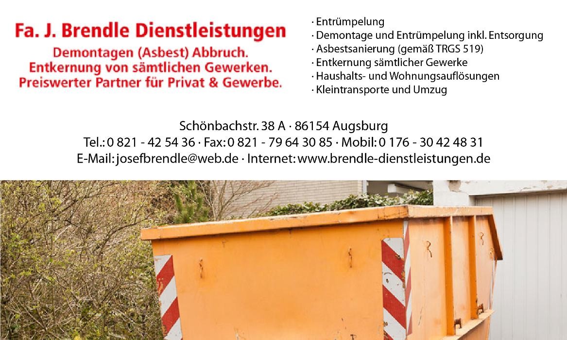 Bilder Fa. J. Brendle Dienstleistungen