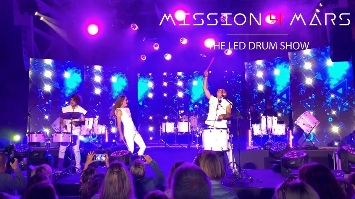 Bilder mission4mars "LED Drum Show"