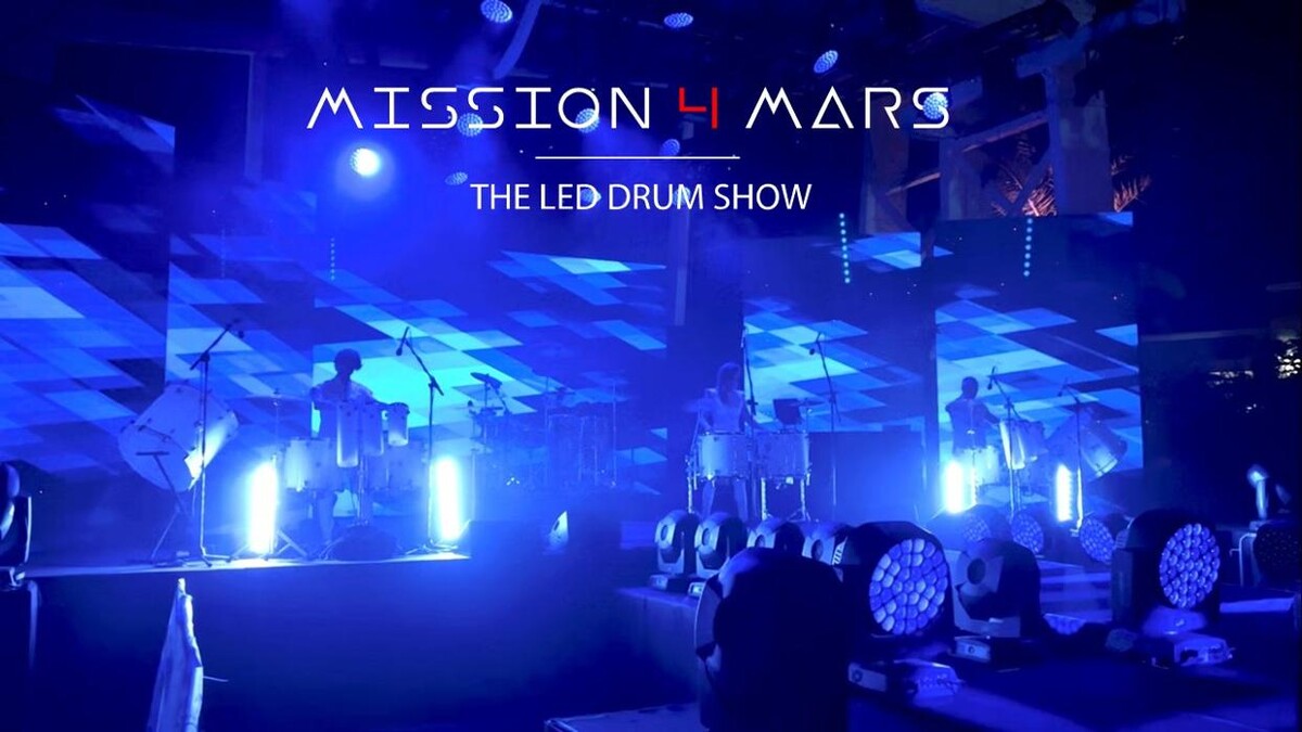 Bilder mission4mars "LED Drum Show"