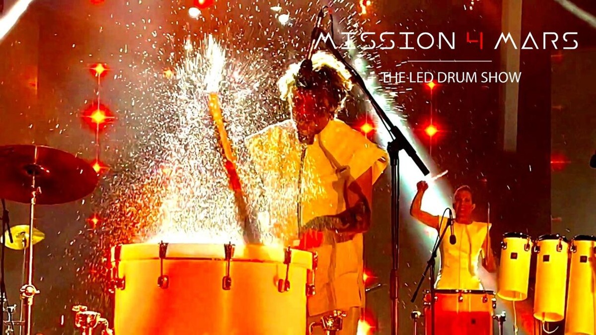 Bilder mission4mars "LED Drum Show"