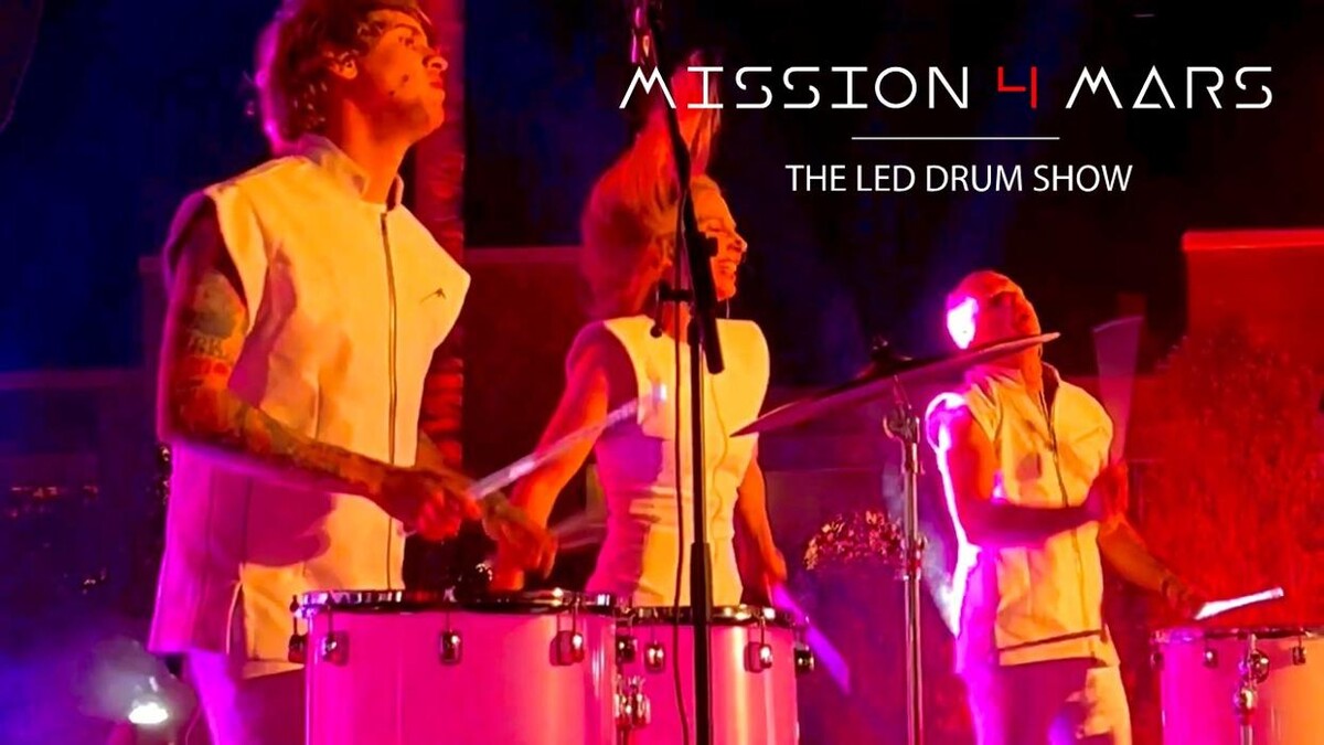 Bilder mission4mars "LED Drum Show"