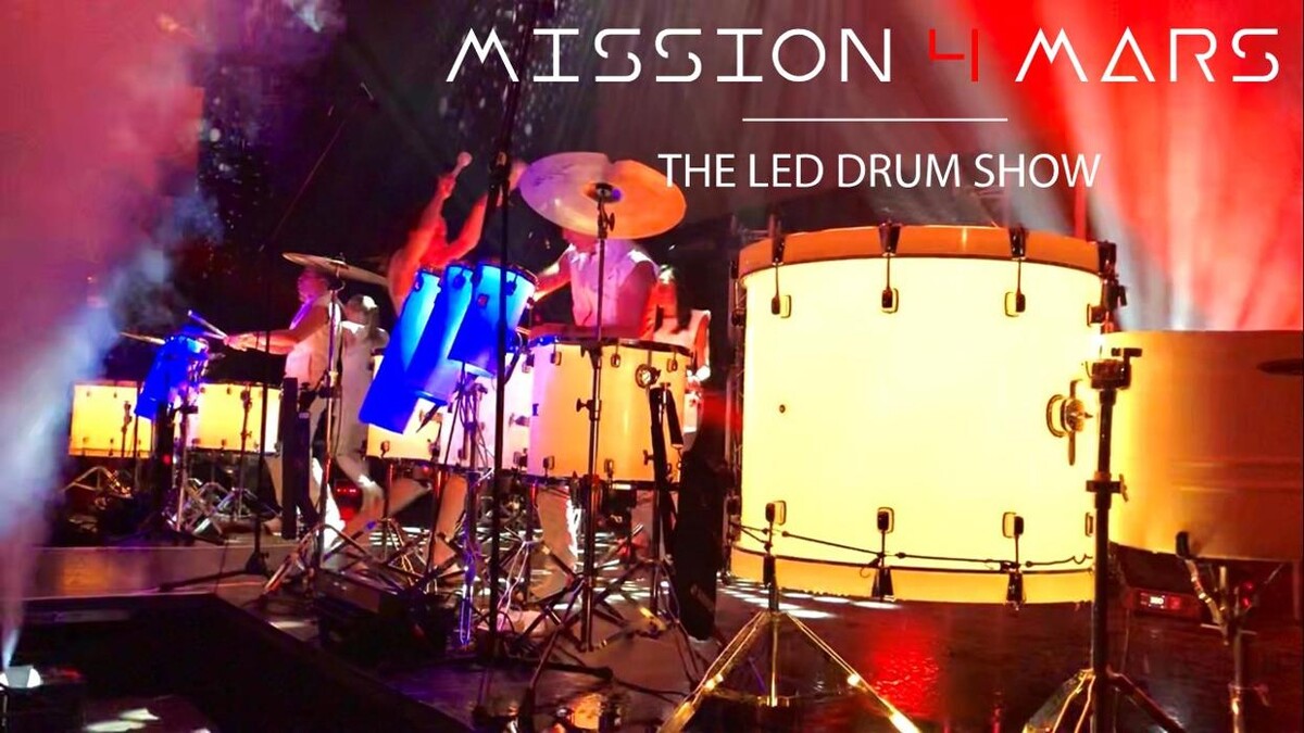 Bilder mission4mars "LED Drum Show"