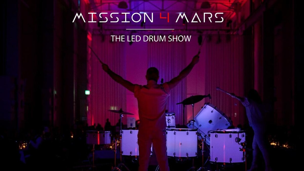 Bilder mission4mars "LED Drum Show"