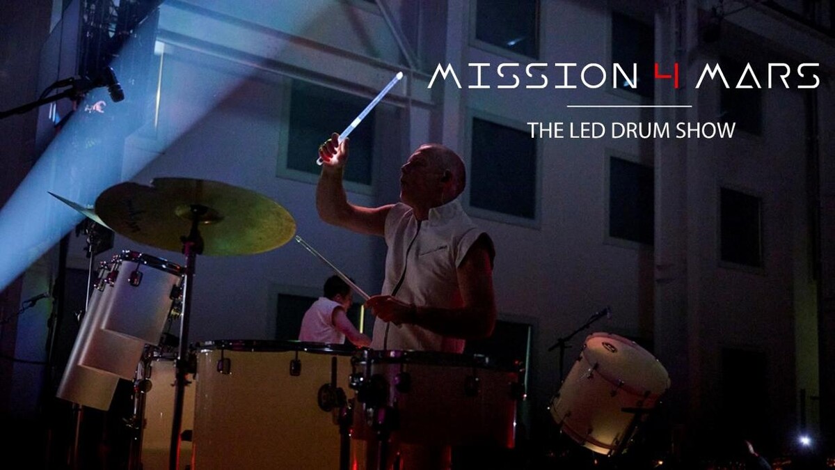 Bilder mission4mars "LED Drum Show"