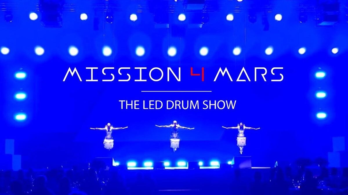 Bilder mission4mars "LED Drum Show"