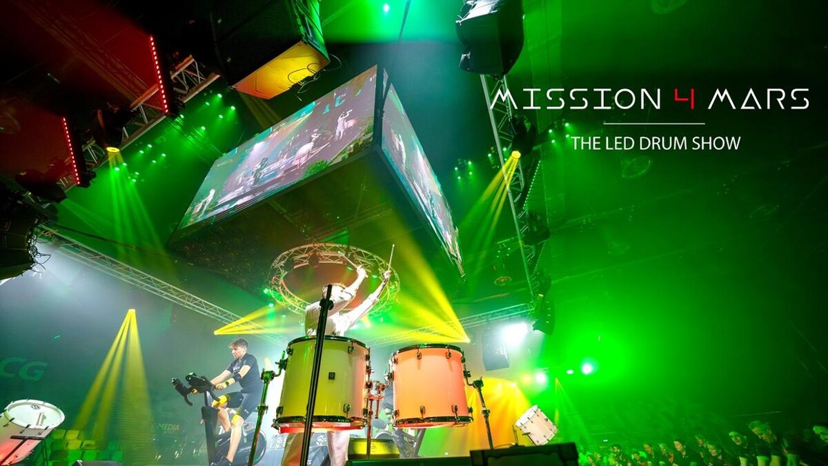 Bilder mission4mars "LED Drum Show"
