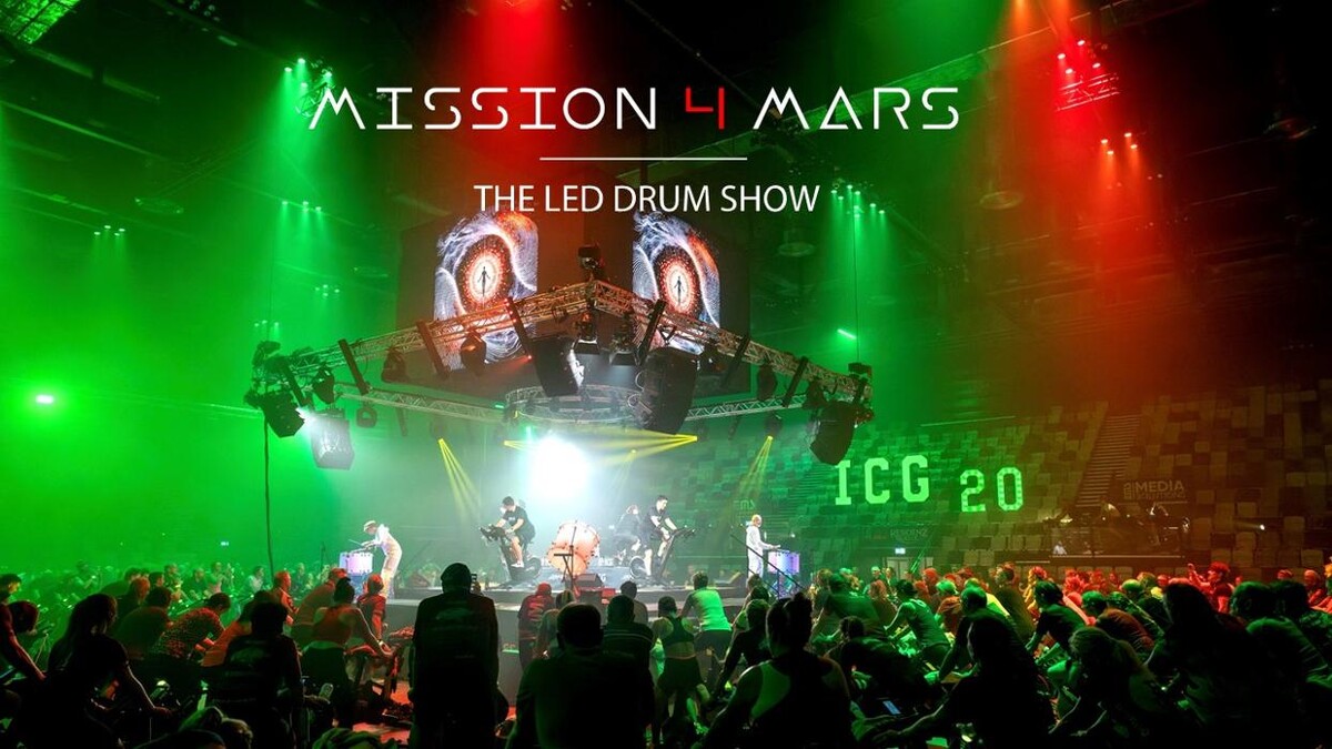 Bilder mission4mars "LED Drum Show"