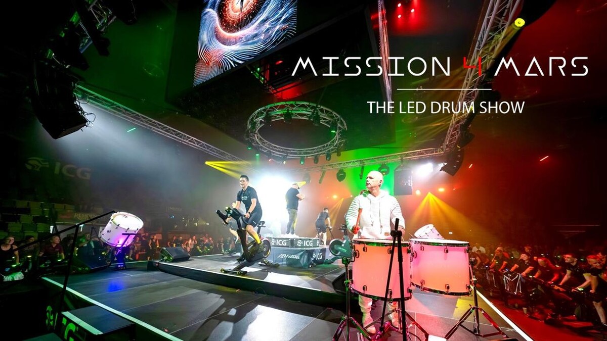Bilder mission4mars "LED Drum Show"