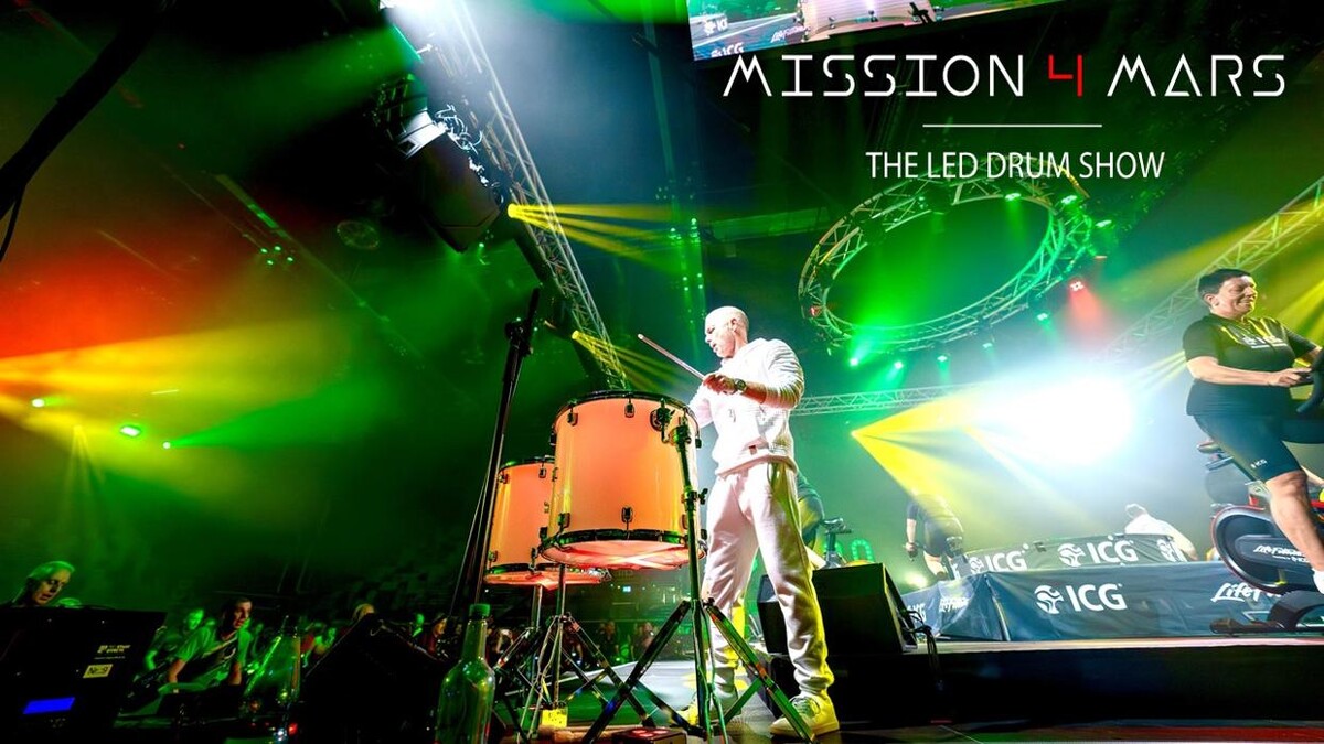 Bilder mission4mars "LED Drum Show"