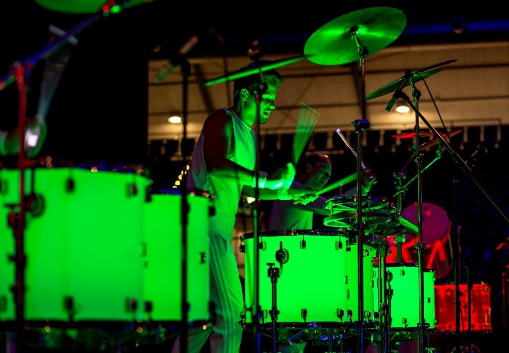 Bilder mission4mars "LED Drum Show"