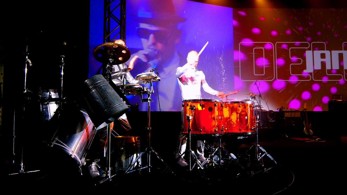 Bilder mission4mars "LED Drum Show"