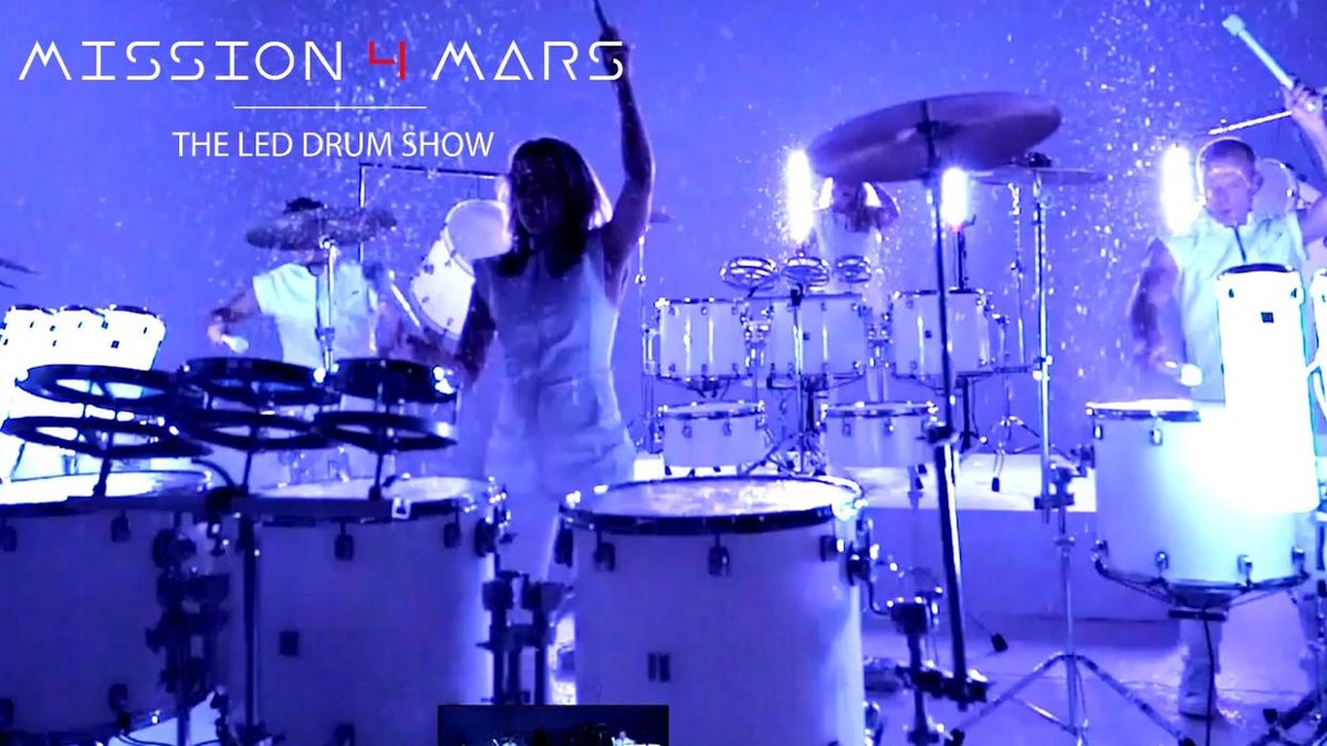 Bilder mission4mars "LED Drum Show"