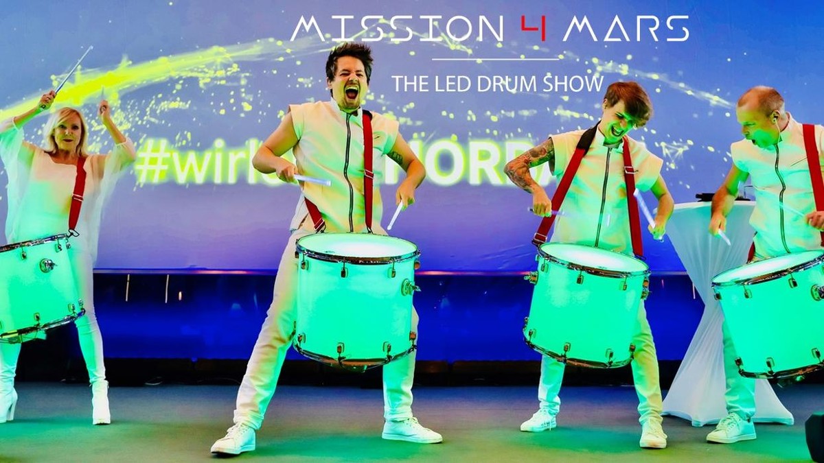 Bilder mission4mars "LED Drum Show"