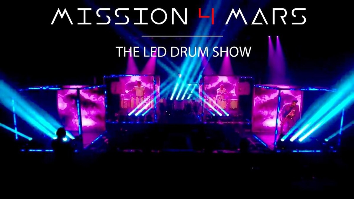 Bilder mission4mars "LED Drum Show"