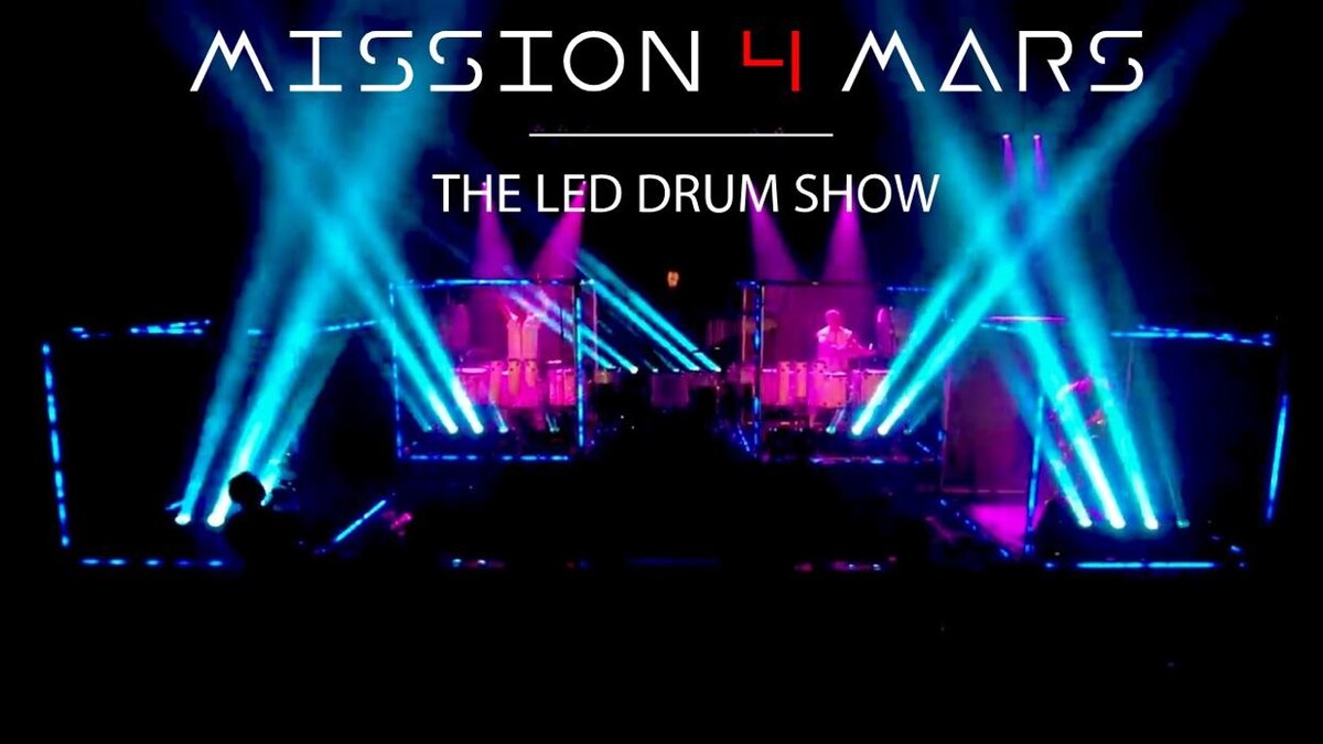 Bilder mission4mars "LED Drum Show"