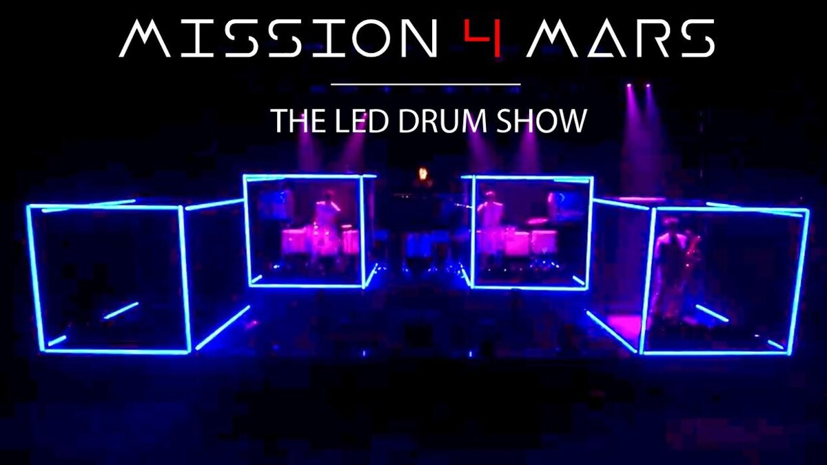 Bilder mission4mars "LED Drum Show"