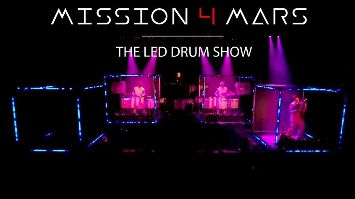 Bilder mission4mars "LED Drum Show"