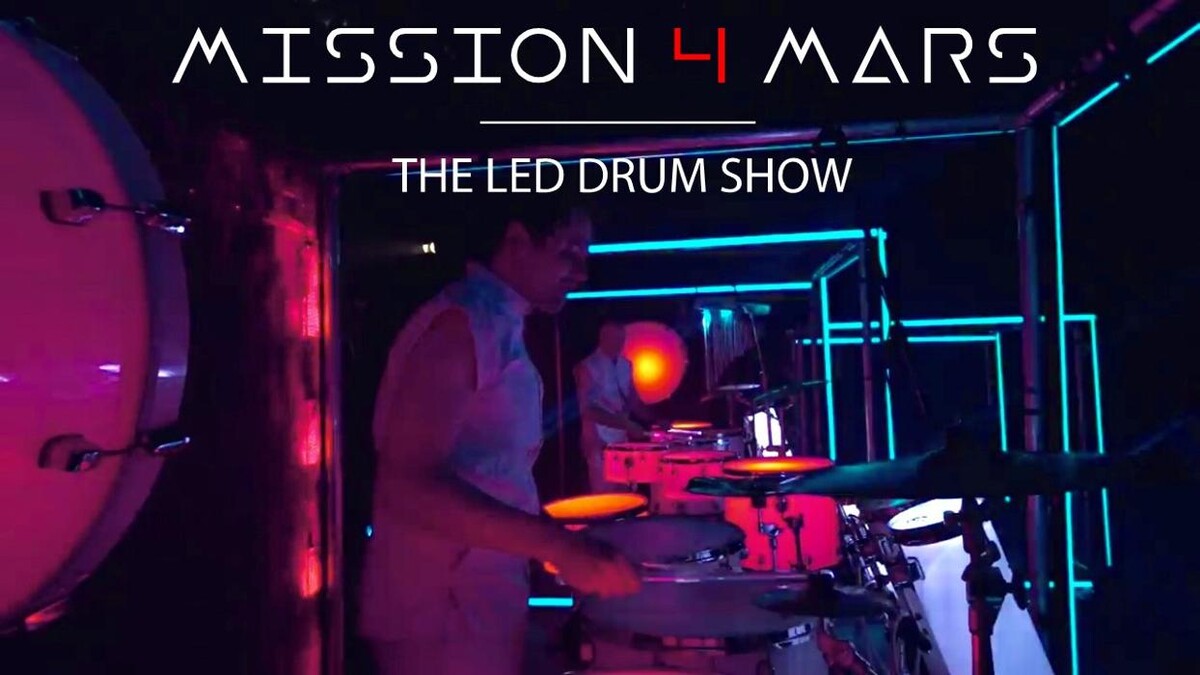 Bilder mission4mars "LED Drum Show"