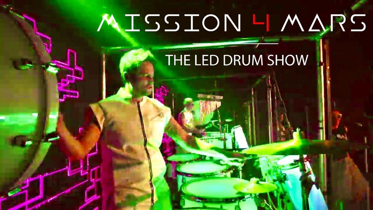 Bilder mission4mars "LED Drum Show"