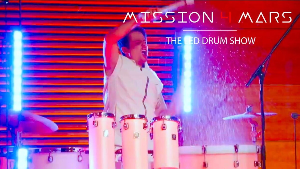 Bilder mission4mars "LED Drum Show"