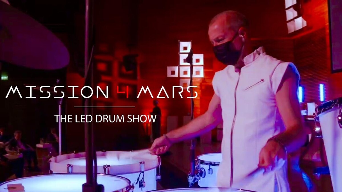 Bilder mission4mars "LED Drum Show"