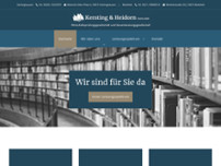 Kersting & Heidorn PartG mbB Wirtschaftsprüfungs- und Steuerberatungsgesellschaft website screenshot