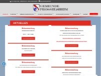 Website Screenshot Gemeinde Prosselheim
