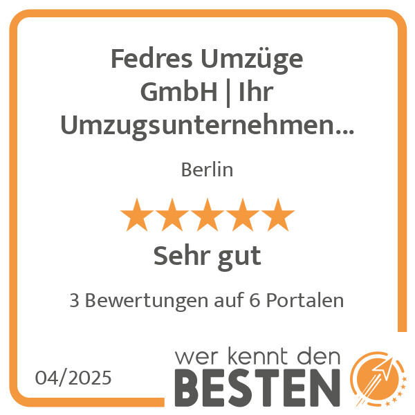 Bilder Fedres Umzüge GmbH | Ihr Umzugsunternehmen Berlin