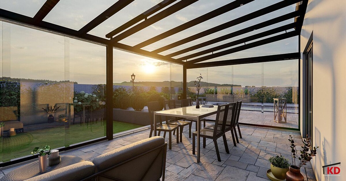 Bilder KD Überdachung Göppingen /Zitberg Überdachungen