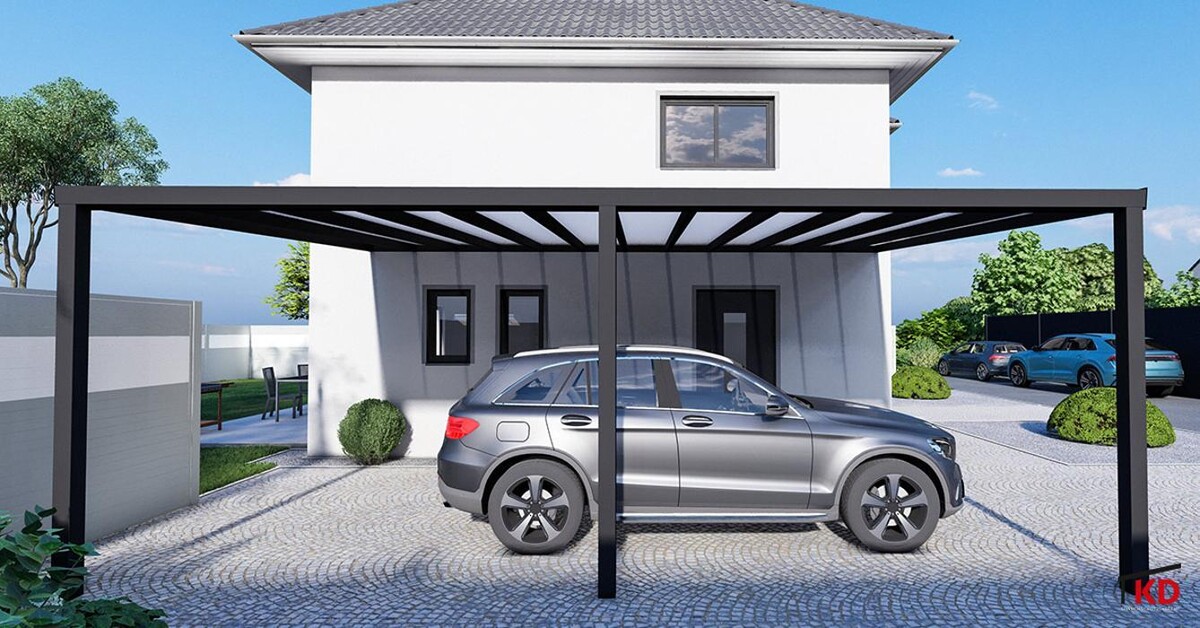 Bilder KD Überdachung Göppingen /Zitberg Überdachungen