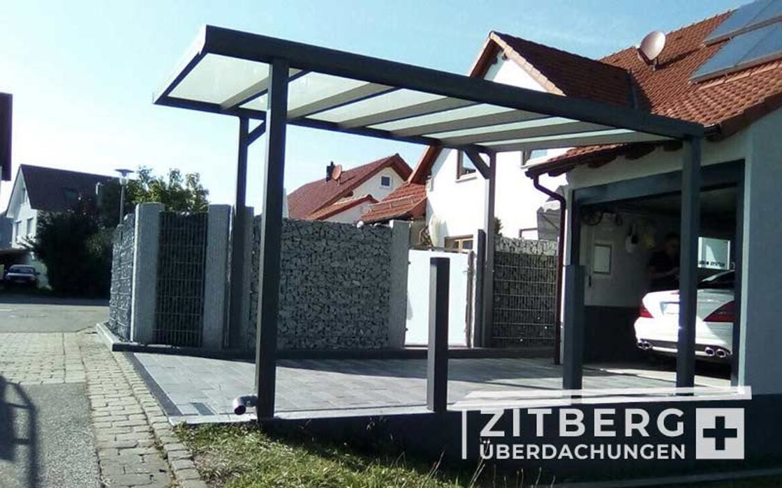 Bilder KD Überdachung Göppingen /Zitberg Überdachungen