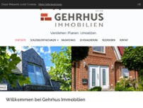 Gehrhus Immobilien e.K. website screenshot