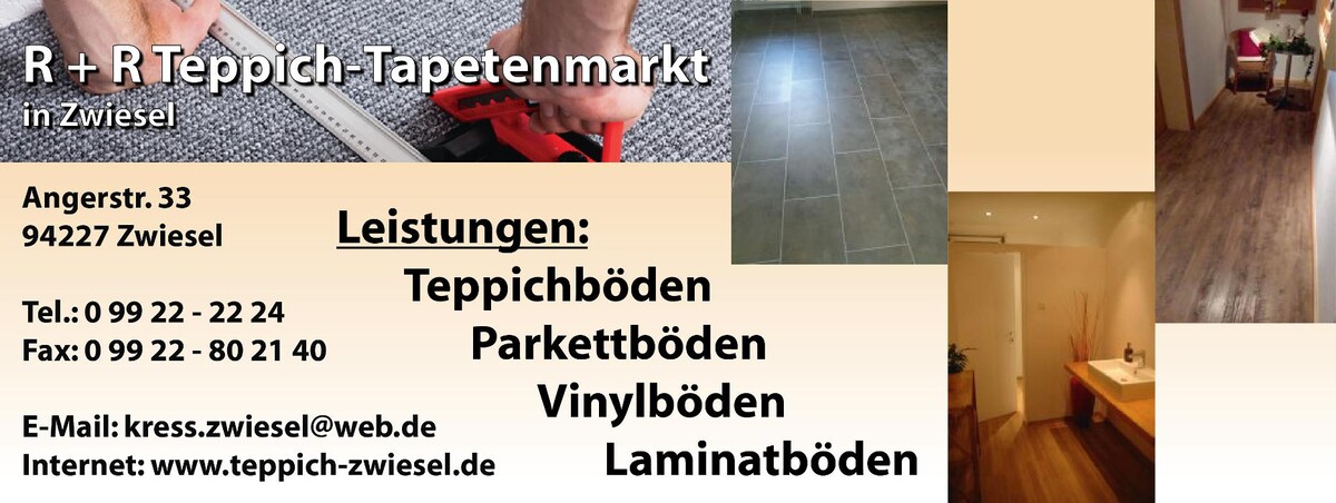 Bilder R + R Teppich-Tapetenmarkt